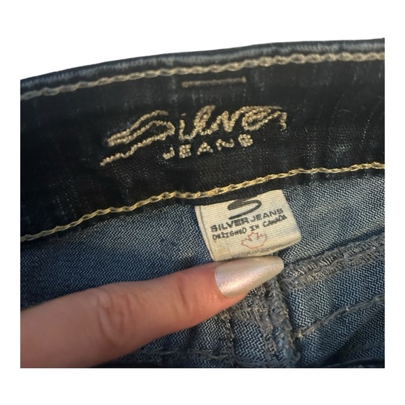 Women’s Silver Jeans Mackenzie Slim Boot Size W/27-L/32 - Picture 9 of 10